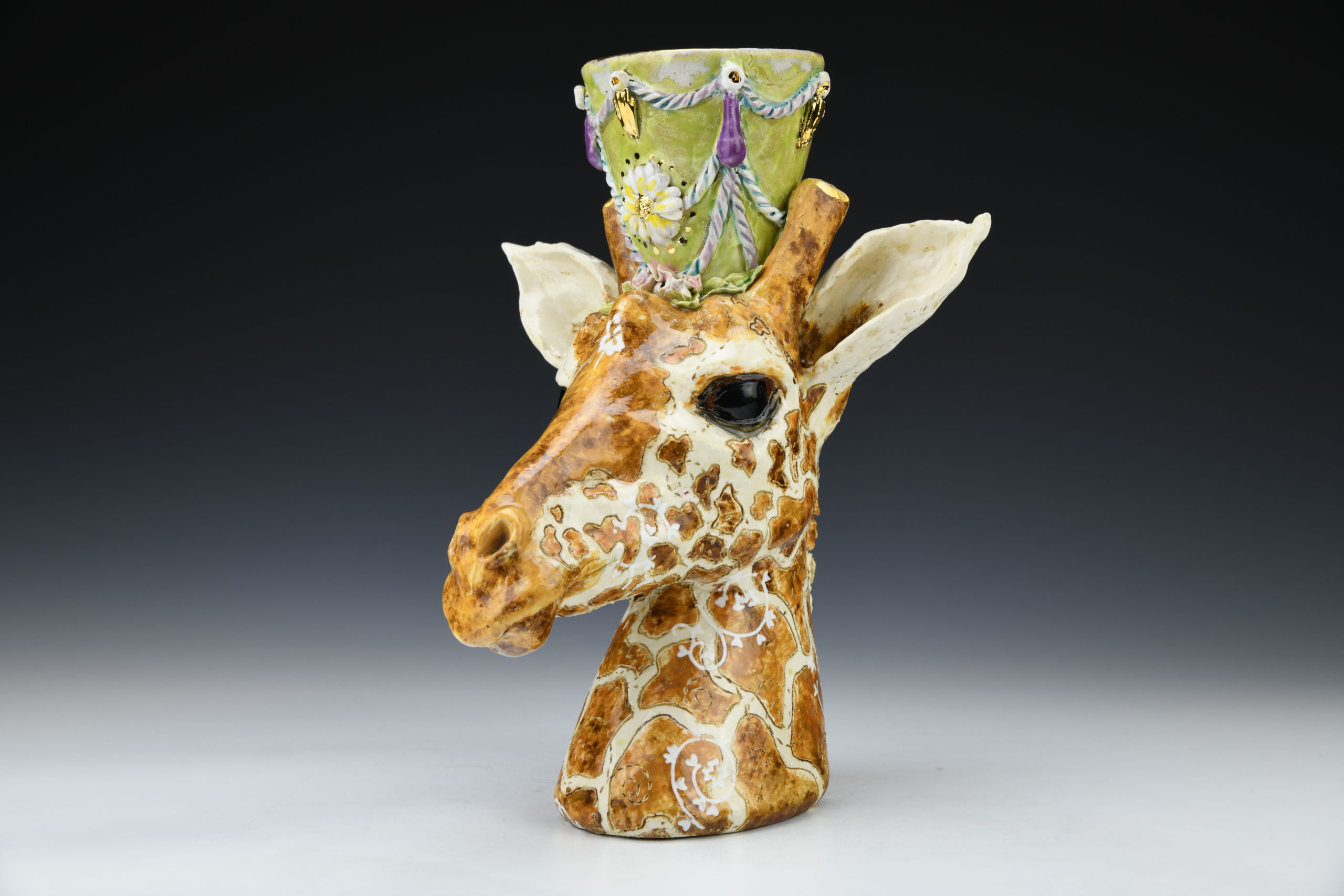 Giraffe Sculptural Barware by Susan Bergman